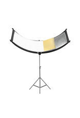 Caruba Caruba Curved Face Reflector Pro Kit - 180cm X 65cm