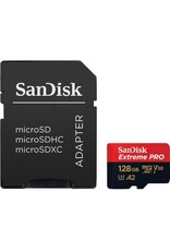 SanDisk SanDisk Extreme Pro MicroSDXC 128GB+SD Adapter A2