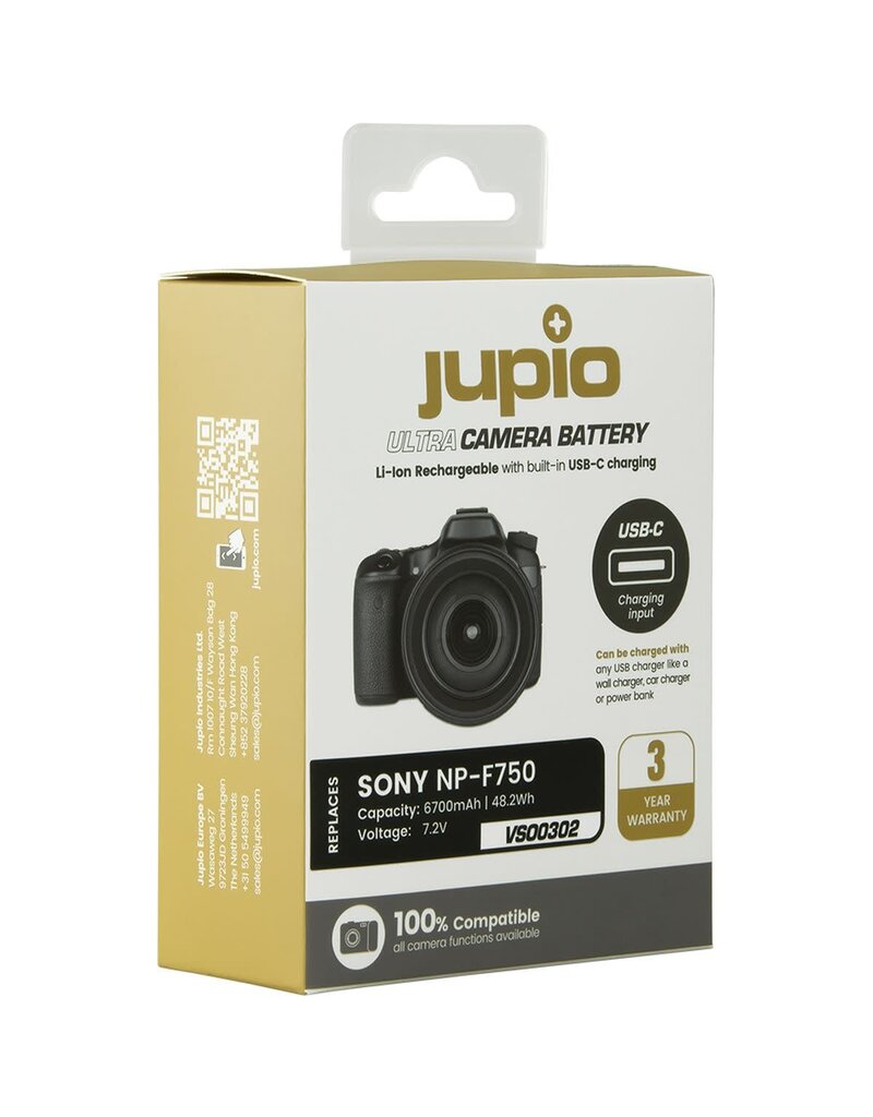 Jupio Jupio NP-F750 Ultra C (USB-C Input) 6700mAh