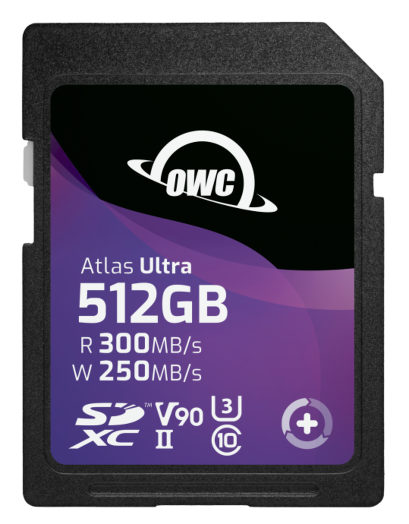 OWC OWC Atlas S Ultra SDXC UHS-II V90 Media Card 512GB