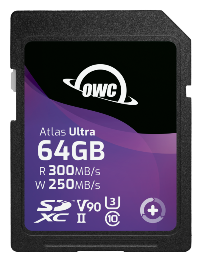 OWC OWC Atlas S Ultra SDXC UHS-II V90 Media Card 64GB