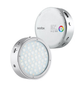 Godox Godox R1 RGB Round Head LED Silver