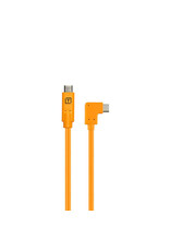 TetherTools TetherTools TetherPro Right Angle USB-C To USB-C Pigtail 20 (50cm) Hi