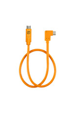 TetherTools TetherTools TetherPro Right Angle USB-C To USB-C Pigtail 20 (50cm) Hi