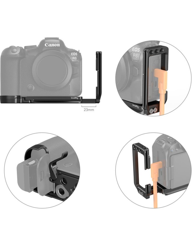 SmallRig SmallRig 4160 L-Bracket For Canon EOS R6 MkII / R5 / R5 C / R6