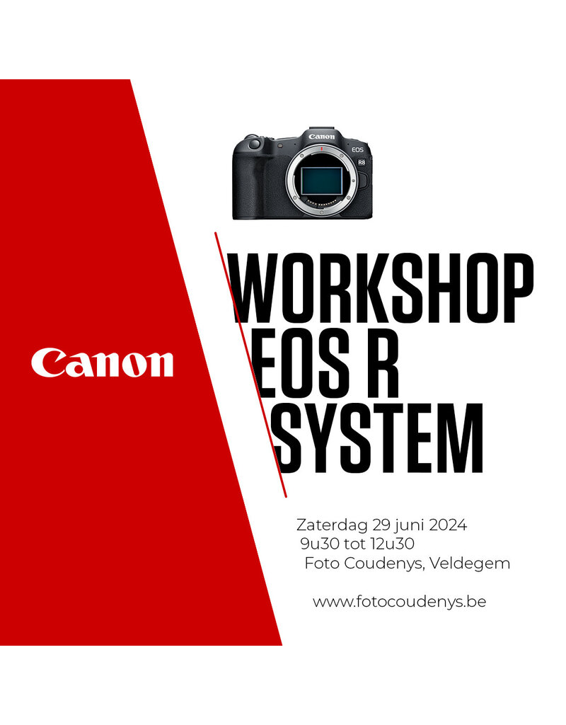 Canon Workshop AF op Canon EOS R - 29 juni '24