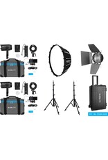 Nanlite Nanlite Forza 60 II LED Dual Kit (w/ Case Light Stand Fresnel And Softbox)