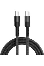 Caruba Caruba USB-C To USB-C 60W Cable 1 Meter Black