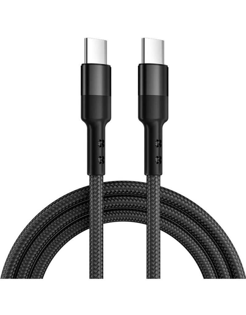 Caruba Caruba USB-C To USB-C 60W Cable 1 Meter Black