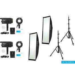 Nanlite Nanlite FS 60B LED Dual Kit (w/ Light Stand And Softbox)