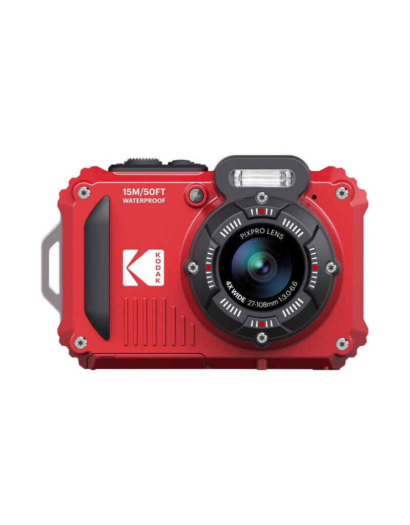 Kodak Kodak Waterproof WPZ2 5X Zoom WiFi Red