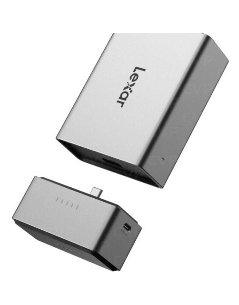 Lexar Lexar Workflow Go Portable Back-up housing with 2 Module bay
