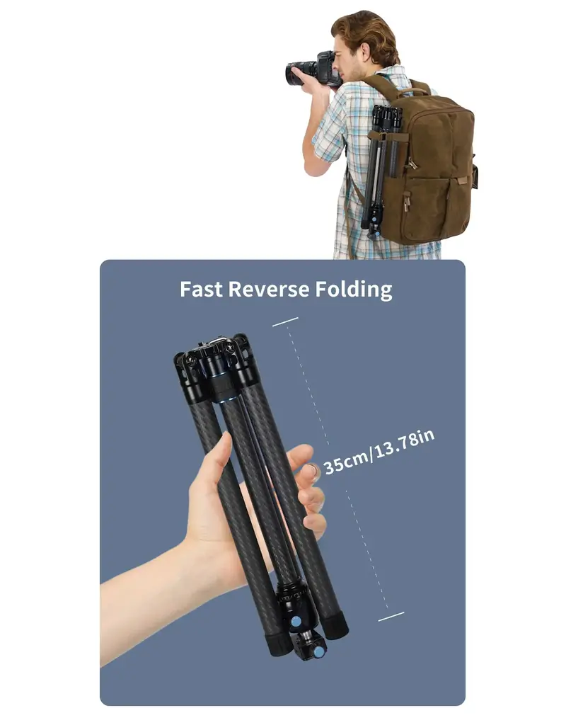 Sirui Sirui AT125+B-00K Lightweight Traveler Tripod