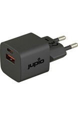 Jupio Jupio Dual USB-C / USB-A  GaN Charger 30W