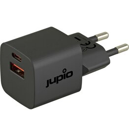 Jupio Jupio Dual USB-C / USB-A  GaN Charger 30W