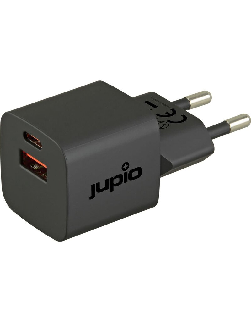 Jupio Jupio Dual USB-C / USB-A  GaN Charger 30W