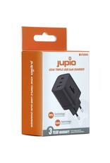Jupio Jupio Tripple USB-C / USB-A GaN Charger 65W