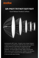 Godox Godox QR-P120T Quick Release Parabolic Softbox For Livestreaming