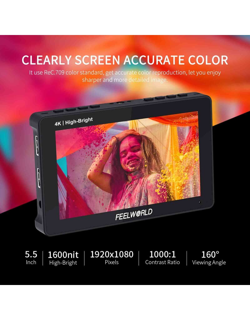 Feelworld Feelworld 5.5 F5 Prox HDMI Touchscreen Monitor