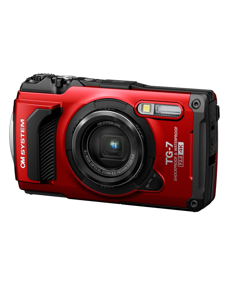 Olympus Olympus OM SYSTEM Tough  TG-7 rood