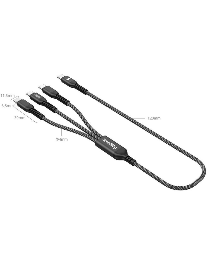 SmallRig SmallRig 5079 3-IN-1 USB-C Power Cable