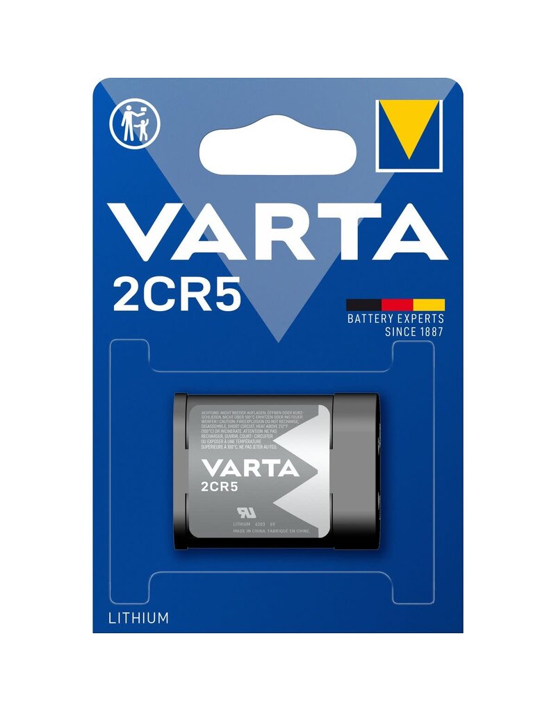 Varta Varta 2CR5 6V Lithium batterij