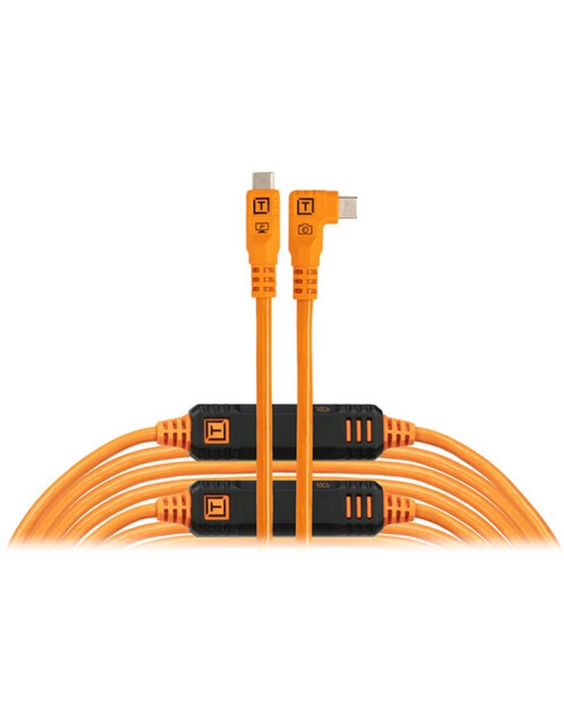 TetherTools TetherTools TetherPro Optima 10G USB-C 31' (9.4m) Straight To Right H