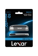 Lexar Lexar Reader LRW310 Dual Slot SD/MicroSD USB 3.1 A & C