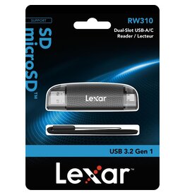 Lexar Lexar Reader LRW310 Dual Slot SD/MicroSD USB 3.1 A & C