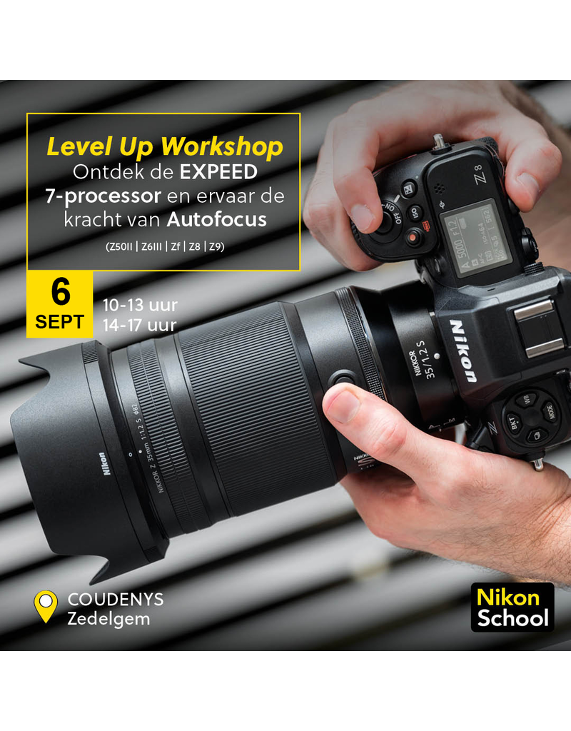 Nikon Nikon EXPEED 7 AF Workshop - 6/9/25 - 14u-17u