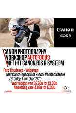 Canon Workshop AF op Canon EOS R - 4/10/25 - 9u30-13u