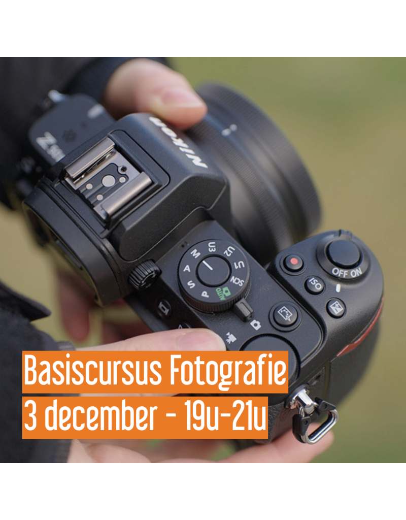 Basiscursus fotografie - 3/12/25 - 19u-21u