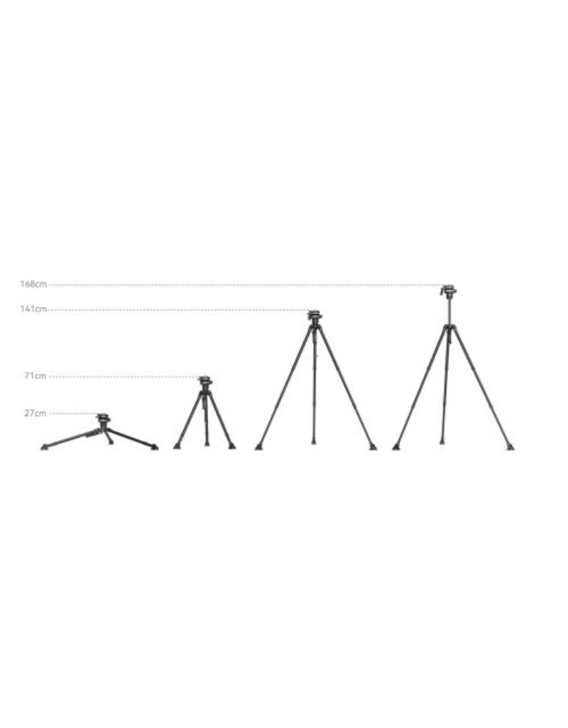 SmallRig SmallRig 4259 X Potato Jet Tribex Hydraulic Carbon Fiber Tripod Kit