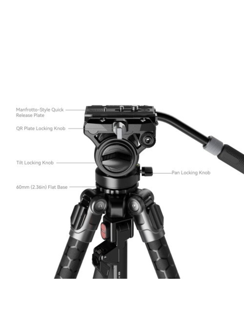 SmallRig SmallRig 5305 SmallRig X Potato Jet Tribex SE Hydraulic Tripod