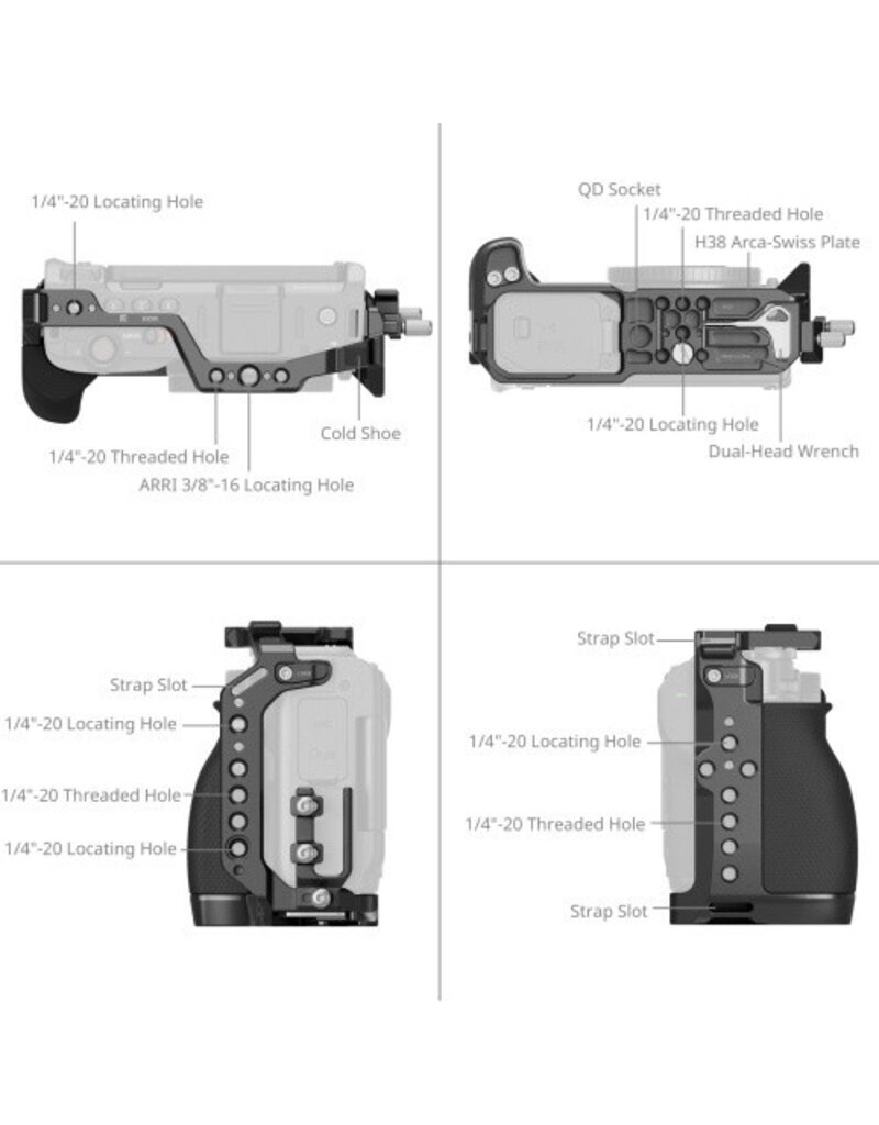 SmallRig Smallrig 5468 Cage Kit for Nikon ZR (Advanced Edition)