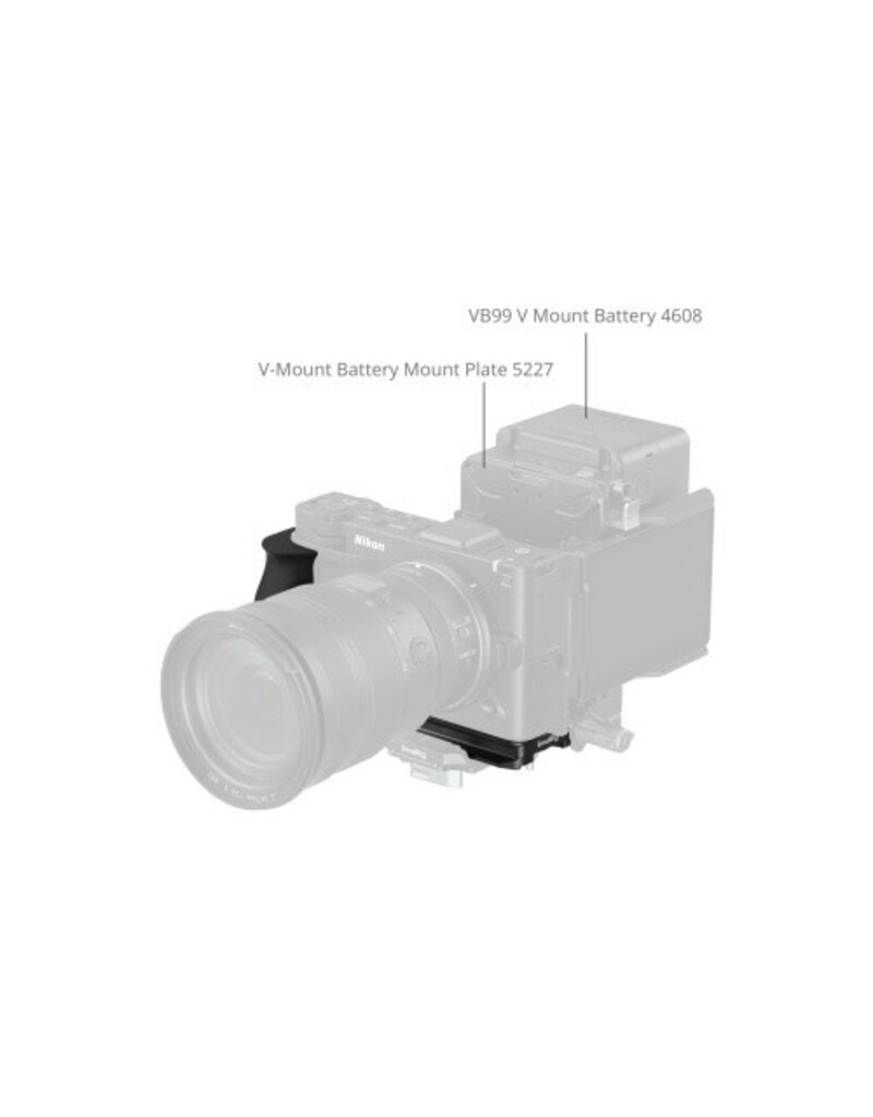 SmallRig Smallrig 5466 L-Shaped Mount Plate with Silicone Handle for Nikon ZR