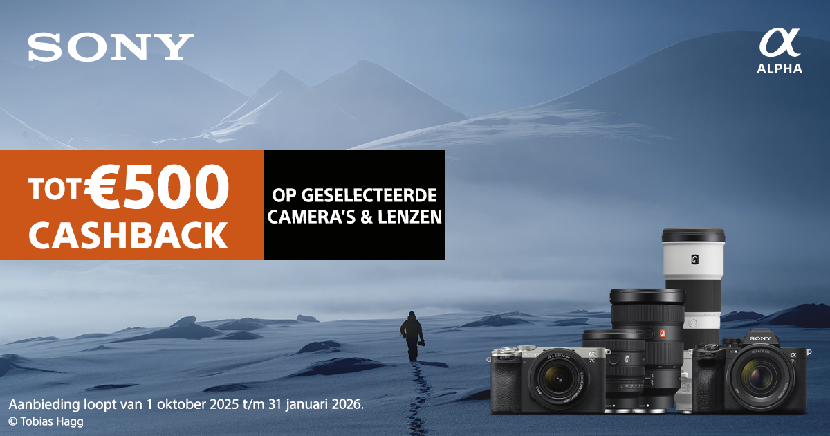 Sony cashback promotie korting