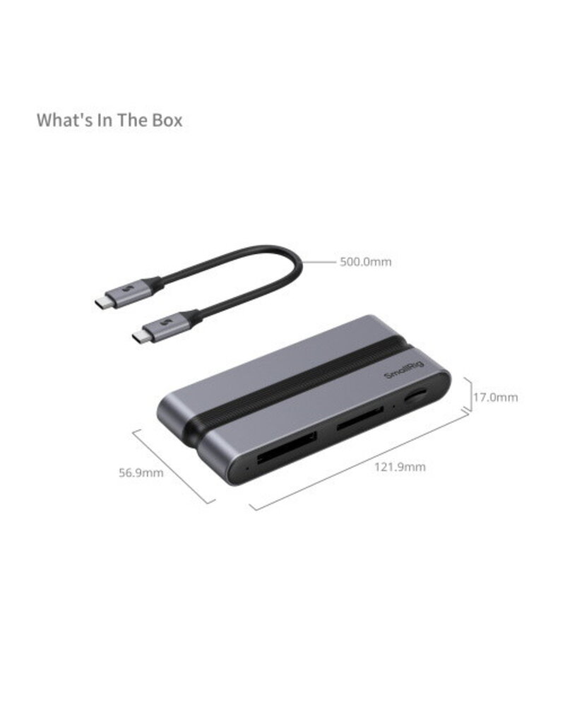 SmallRig SmallRig 4662 CFexpress (Type B) 9 in 1 Photography Docking Station