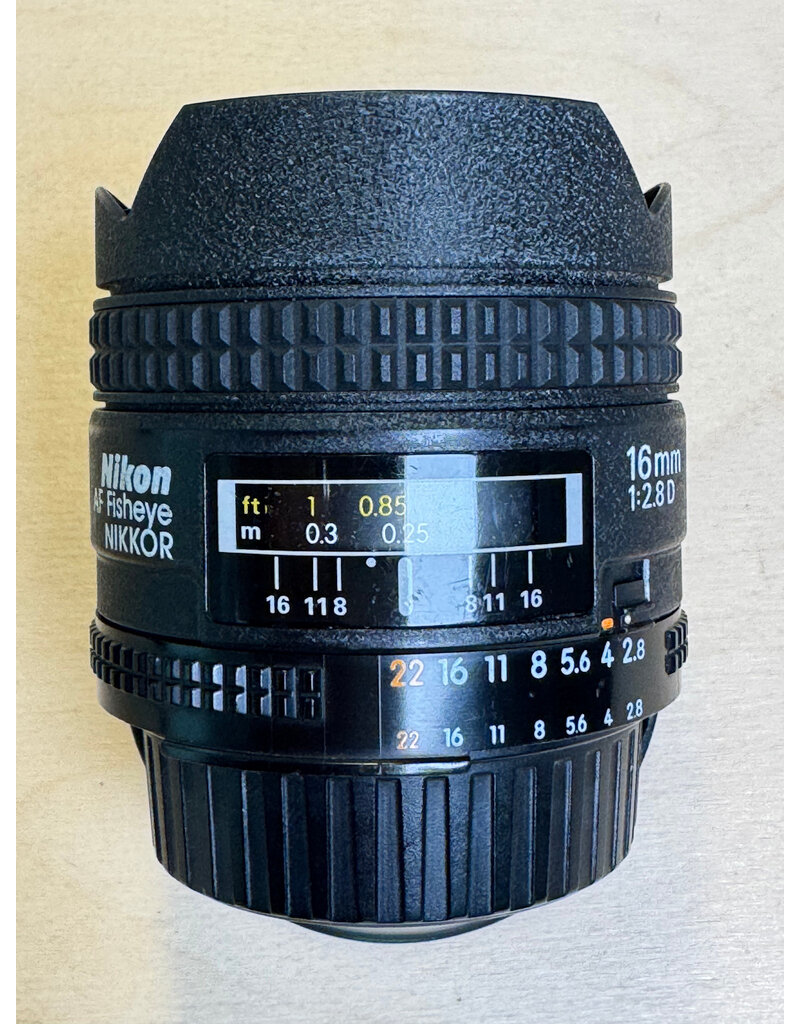 Nikon 2dehands Nikon 16mm F2.8 Fisheye