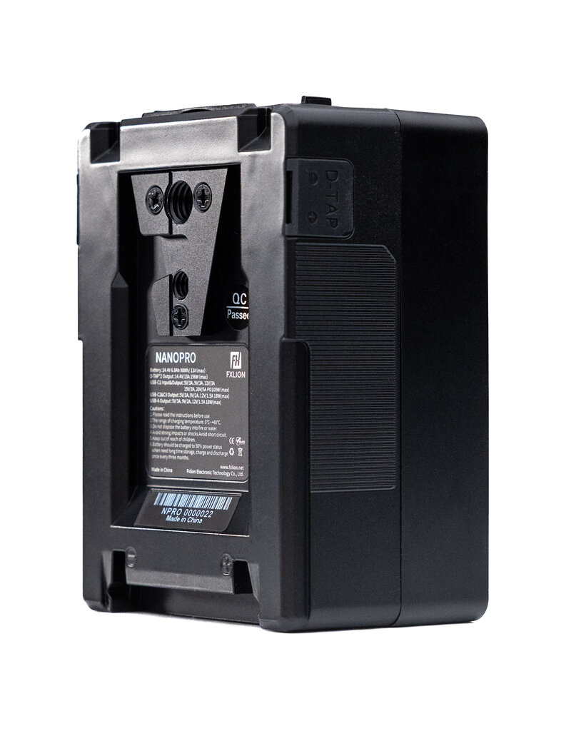 FXLion FXLion Nano Pro 14.4V / 98WH V-Mount Battery w/ PD 100W
