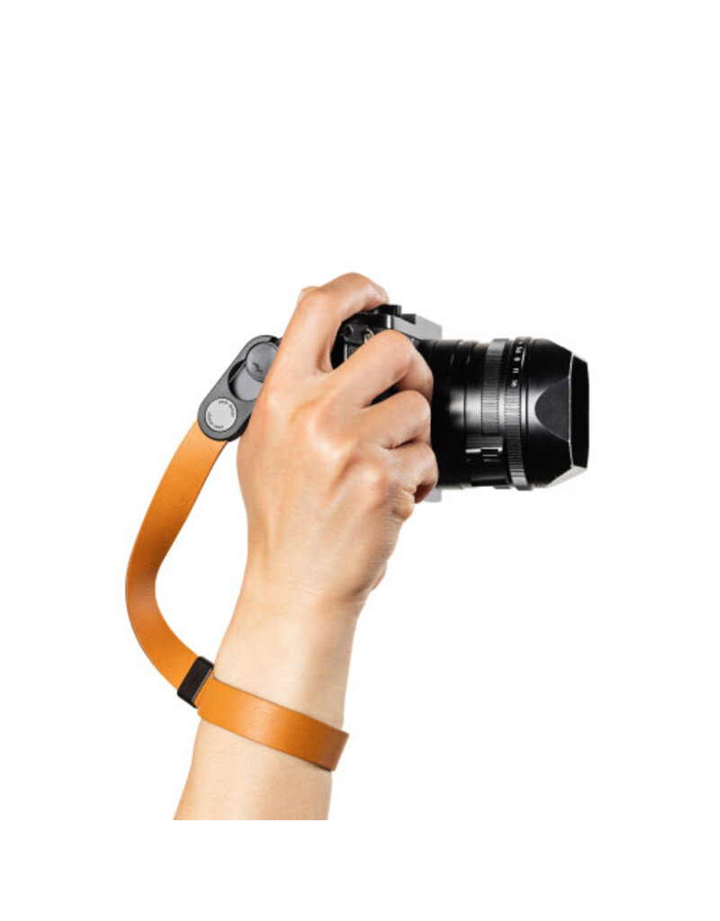 Peak Design Peak Design Cuff Leather Camera Strap Wrist Amber
