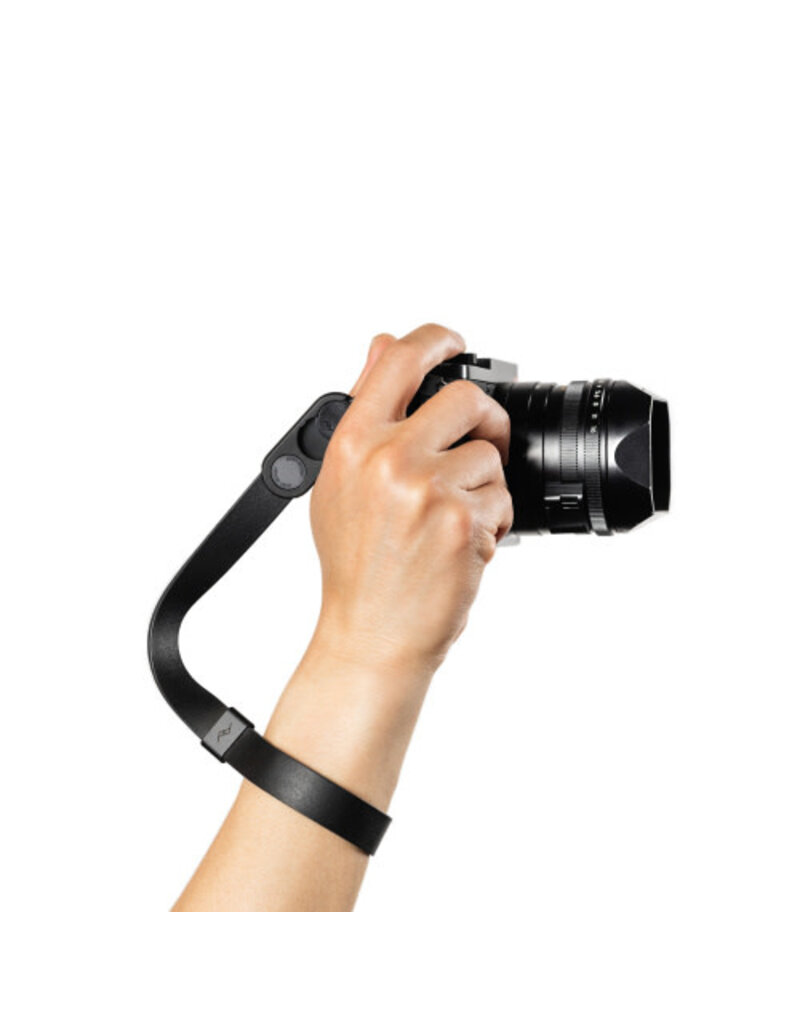 Peak Design Peak Design Cuff Leather Camera Strap Wrist Black