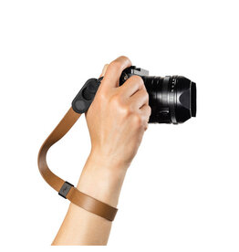 Peak Design Peak Design Cuff Leather Camera Strap Wrist Tan
