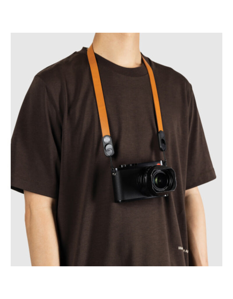 Peak Design Peak Design Form Leather Camera Strap Neck Amber