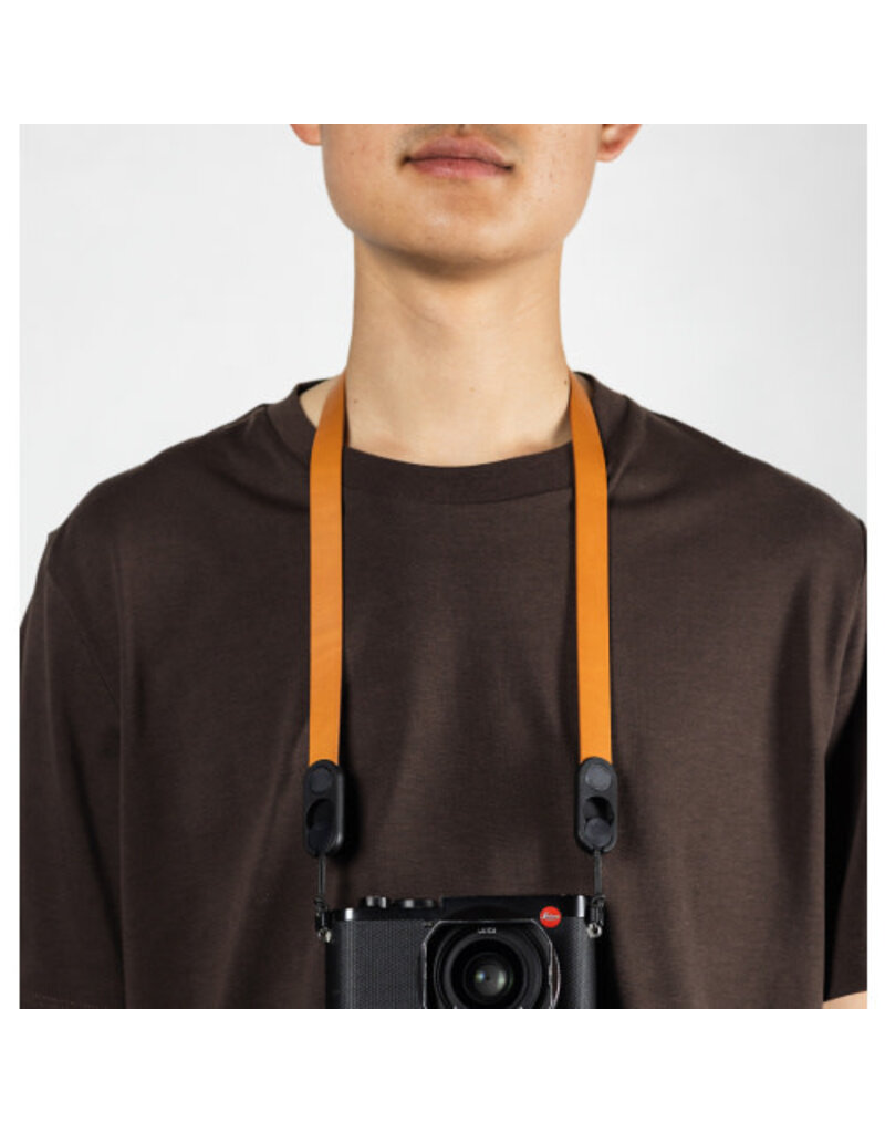 Peak Design Peak Design Form Leather Camera Strap Neck Amber