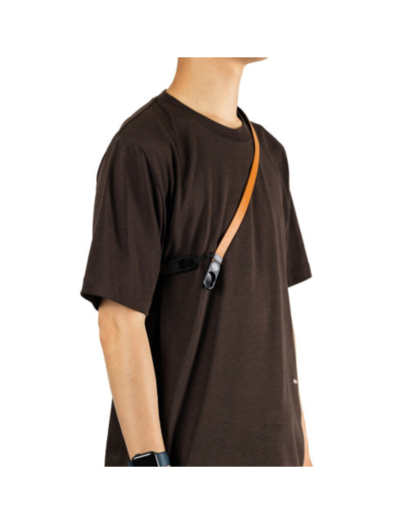Peak Design Peak Design Form Leather Camera Strap Short Amber