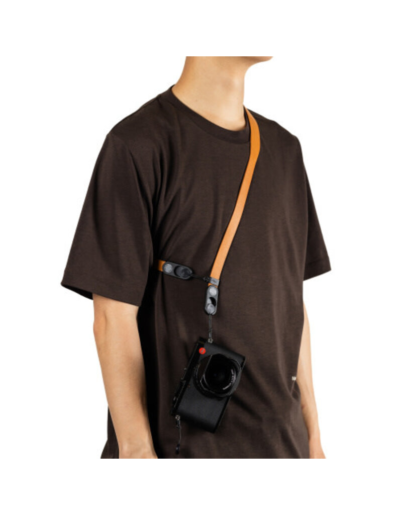 Peak Design Peak Design Form Leather Camera Strap Short Amber
