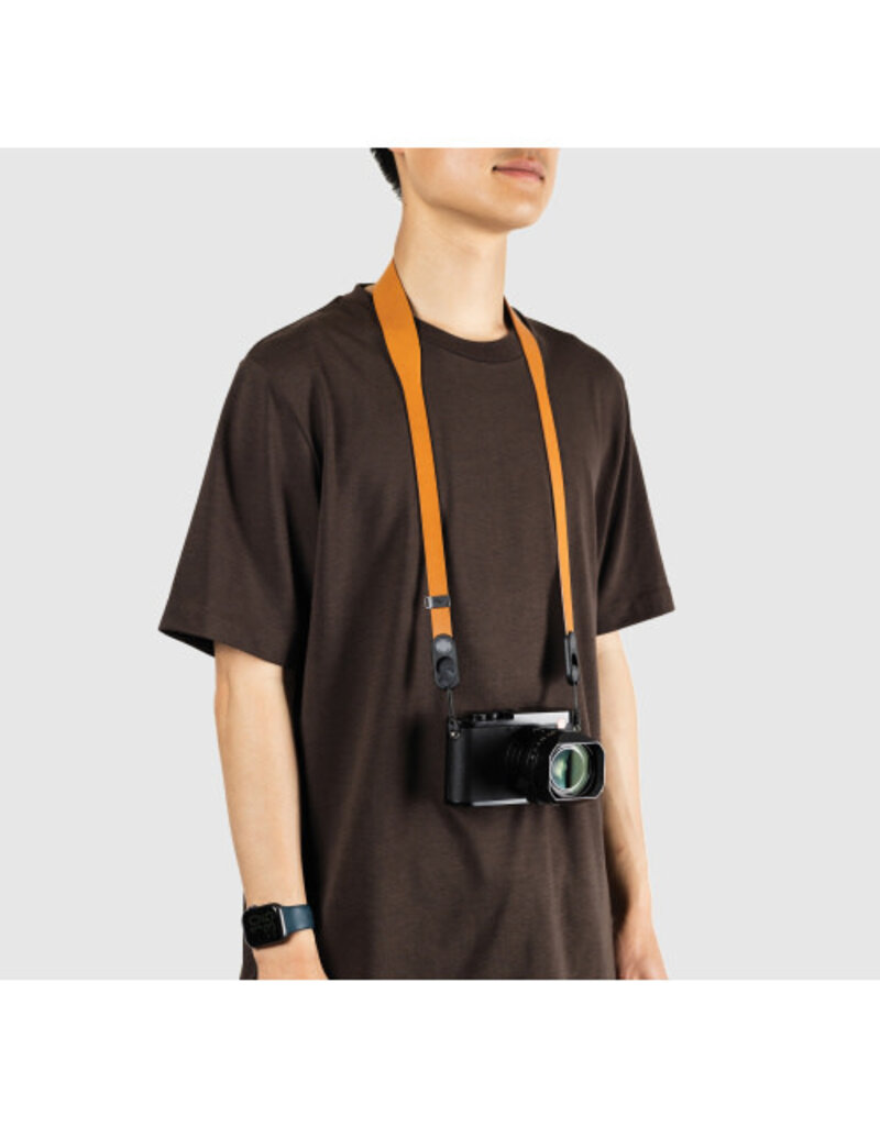 Peak Design Peak Design Form Leather Camera Strap Short Amber