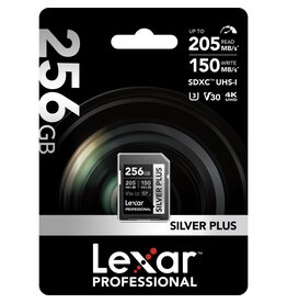 Lexar Lexar SD Silver Plus UHS-1 256GB V30 R205/W150MB/s