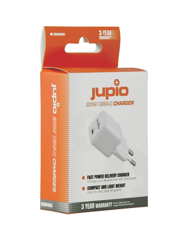 Jupio Jupio Single USB-C Wall Charger 20W